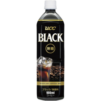 UCC 無糖黑咖啡飲料(900ml/瓶) [大買家]