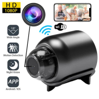 1080P HD Mini Wifi Camera Baby Monitor Indoor Security Surveillance Camera Night Vision Camcorder IP Cam Audio Video Recorder