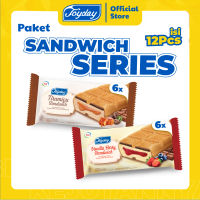 Joyday Ice Cream PAKET SANDWICH SERIES - Isi 12 pcs Es Krim Sandwich [Hanya INSTAN - JABODETABEK]