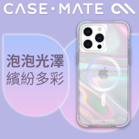 美國 CASE·MATE iPhone 15 Pro Max Soap Bubble 幻彩泡泡精品防摔保護殼MagSafe