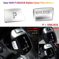 ฝาครอบปุ่มเปลี่ยนคันเกียร์, ตัดแต่งปุ่ม P&UNLOCK, สำหรับ BMW X6 E70 E71 X3, มีให้เลือก 2, 3, 4, 5, 7