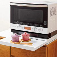 【adachi】日本製廚房電器多功能收納單層抽屜式工作台(可延伸廚房作業空間)