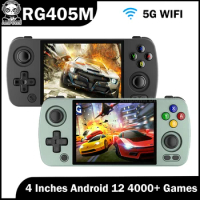 Anbernic RG405M 4'' IPS Touch Screen Android 12 Retro Portable Video Game Consoles T618 4500mAh 4000+ Games 3DS PSP PS2 NG GBC