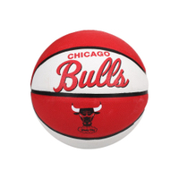 WILSON NBA隊徽系列橡膠籃球-復古公牛隊#3(兒童 室外 戶外 3號球「WTB3200XBCHI」≡排汗專家≡