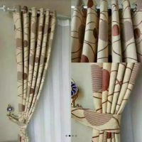 gorden minimalis blackout acacia hordeng jendela tirai pintu