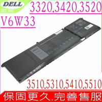 DELL V6W33 電池 戴爾 Latitude 3320 3420 3520 P108F P143G Inspiron 3510 3511 5310 5410 5510 3515 7415 2-i