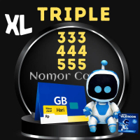 X.L TRIPLE 333 - 555 Astrobot - Astro's Playroom Action Figure Astro Re-run 10 cm XL 333 -555 Mainan