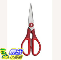 [美國直購] 德國 WMF Handled Scissors 8.25-Inch  red 不鏽鋼  剪刀 18 7920 5100 _A11
