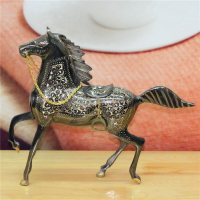 手工藝品直銷銅器銅雕動物12英寸飛馬節日禮品BTM4381入