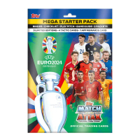 EURO 2024 Match Attax Starter Pack /การ์ดแมตช์แอทแทค ฟุตบอลยูโร 2024 แฟ้มการ์ดสำหรับเริ่มสะสม