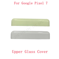 Battery Cover Upper Glass Cover For Google Pixel 7 Rear Back Cover Lens Glass Repair Parts