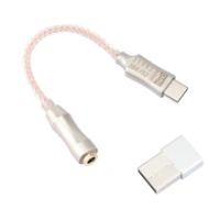 USB Type-C To 3.5Mm Hifi Digital Headphone DAC Amplifier CX31993 DAC Audio Decoding Cable For Android Win10