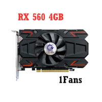 RX 560 4GB 128Bit GDDR5 RX 560D Graphics Cards for AMD RX 560 series VGA Cards RX560