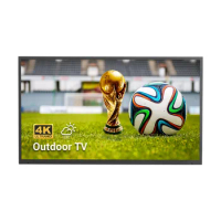 43" Advertising Big Screen Outdoor TV High Brightness 1500nit Smart TVs Waterproof for Outdoor Scene