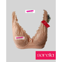 Bra Full Figure Sorella N11-29728 Size 38E 40D 40E 42E