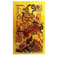 【開運全攻略】印綬金箔財官符(五鬼運財 四通八達)