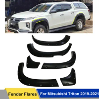 Fender Flare Wheel Arch Pocket Style for Mitsubishi Triton 2019 2020 2021 Mitsubishi Strakar Car Accessories