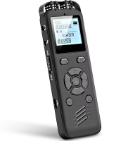 One Button Recorder Digital Voice Recordder Max Support 128G Noise Reduction Record with Playback MP