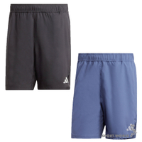 【下殺】Adidas 短褲 男裝 排汗 透氣 拉鍊口袋 黑/藍【運動世界】IK9745/IS3724