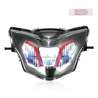 Yamaha Jupiter Mx new LC135 V2-V7 Lampu depan motor lampu indikator lampu LED Motorcycle HP-D167 Red