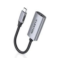 Lention USB C to HDMI Adapter 4K@60Hz Thunderbolt 3/4 to HDMI Adapter HDMI to USB-C Adapter USB-C Compatible 2023 MacBook Pro