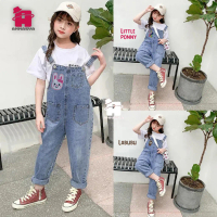 3D Overall Boneka Anak Jumpsuit Celana Kodok Jeans Usia 2-12 TH Perempuan Laki-Laki