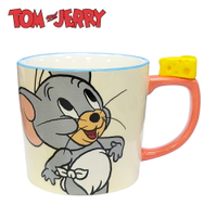 【日本正版】小不點泰菲 陶瓷 馬克杯 270ml 咖啡杯 湯姆貓與傑利鼠 Tom and Jerry - 278177
