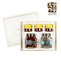 百年老店泉發蜂蜜 放鬆閒適蜂蜜禮盒附提袋(迷你蜂蜜x3+特級原生野花蜜+香氛花草茶) (BO0067)