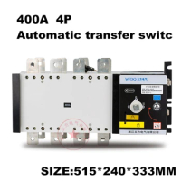 CHUX 4P Dual Power Automatic transfer switch ATS 400A 380V Isolation type Circuit Breaker