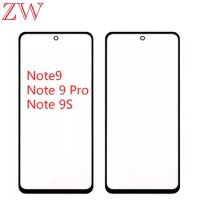 New For Xiaomi Redmi Note 9S / Note 9 Pro Touch Screen LCD Front Outer Glass Panel Lens Note9 Touchscreen Glass Cover Replace