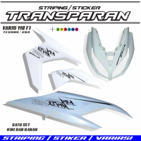 STRIPING STIKER VARIASI VARIO 110 TECHNO / CBS VARIASI VARIO 110 TECHNO TRANAPARAN SETIKER MOTOR