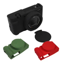 Soft Rubber Silicone Case For SONY ZV1 ZV-1 Portable Protective Body Cover Skin Camera Bag Shell