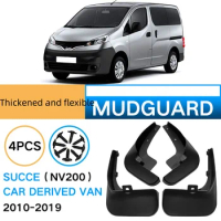 Thickened and Flexible 4pcs Front &amp; Rear Fender for Nissan 2010-2019 Succe NV200 Car Mudflaps Splash Guard Mudguards Accessories