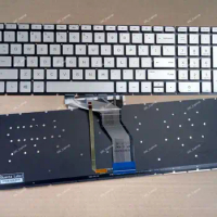 New US QWERTY Keyboard For HP envy 17-AE000 17-ae100 17t-ae100 17-ae100ne Laptop , BACKLIT, Silver without Frame