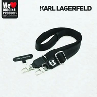 Lanyard Strap Universal Karl Lagerfeld Karl Choupette Metal Logo Black