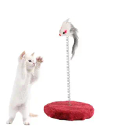 Cat Post Scratcher Mouse Post Scratcher Board Scratcher Cat Tree Tower Furniture Scratch Protective Accessories Improve Kitten's