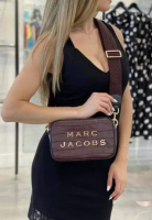 Marc Jacobs MARC JACOBS Croco Print Flash Crossbody Syrah
