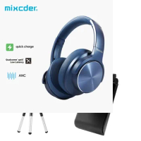 He-Mini KL-Mixcder E9 PRO Headphones aptX LL Wireless Bluetooth Headphone Active Noise Cancelling with MIC Deep Base Earphones