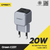 [269บ.โค้ดคุ้ม] Orsen by Eloop C23T GaN Charger 20W หัวชาร์จ PD Quick Charge PPS Type C ชาร์จเร็ว ad