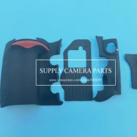 95%new 4 pieces For Nikon D300 D300S Rubber Cover Units Complete Grip Rubber Replacement dslr camera