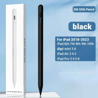 Capacitive Stylus Pen for iPad Pro 13 2024 7th Pro 11 Air 11 13 10.2 9.7 6th Air 5 4 Mini 3 2 1 Writing Drawing Stylus Pen