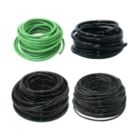 Garden Watering Hose 4/7mm 8/11mm 9/12mm PVC Micro Irrigation Pipe Drip Irrigation Tubing Sprinkler for Lawn Balcony Greenhouse