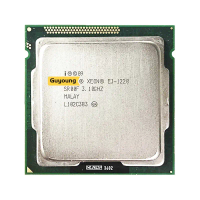 โปรเซสเซอร์ CPU, Xeon e3-1220 E3 1220, 3.1 GHz, Quad-core quad-thread, 8M, 80W, LGA 1155