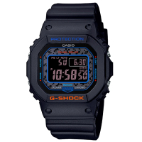 【CASIO 卡西歐】G-SHOCK GW-B5600 城市霓虹太陽能藍芽電子錶(GW-B5600CT-1)