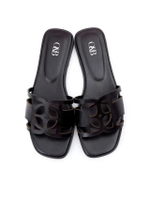 SHOES OANDB SANDALS BK 42