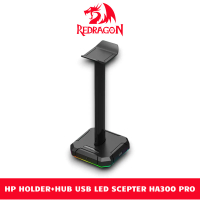 Giá Đỡ Treo Headphone, Tai Nghe Vi Tính Tích Hợp Thêm Hub Chia Tín Hiệu 4 Cổng USB REDRAGON SCEPTER 