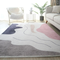 全新 仿羊絨加厚款地毯 升級棉布底 北歐極簡輕奢地毯 客廳茶幾家用大面積滿鋪地墊 臥室沙發茶幾床邊毯