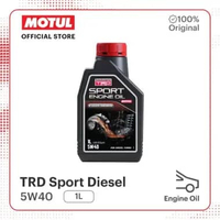 MOTUL Oli Mobil TRD SPORT ENGINE OIL 5W40 DIESEL 1L