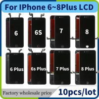 10pcs/lot Wholesale Original OEM For iPhone 6 6Plus 6S Plus 7 7Plus 8 8Plus LCD Display Touch Screen Digitizer Assembly