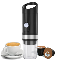 Portable Electric Espresso Coffee Machine Cordless Heat and Cold Brew 3oz Single ServeCoffee Maker w